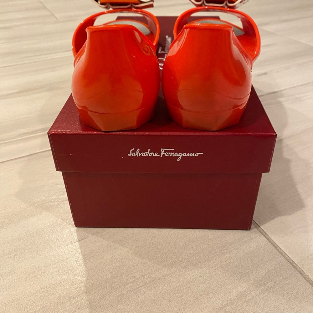Salvatore Ferragamo jelly flats size 8 - Picture 4 of 5